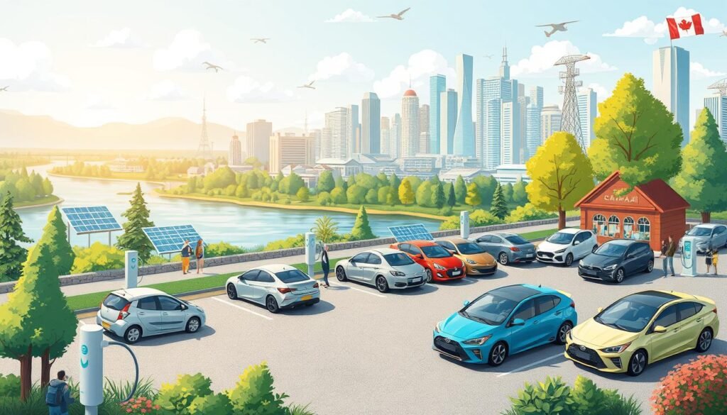 Incentives for hybrid cars in Canada