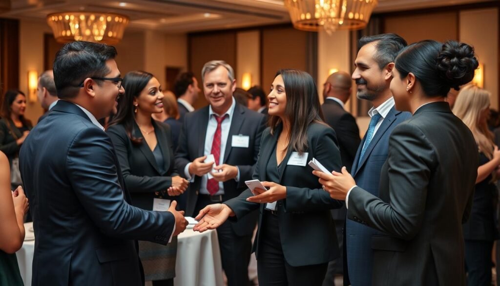 Networking etiquette for industry meetups