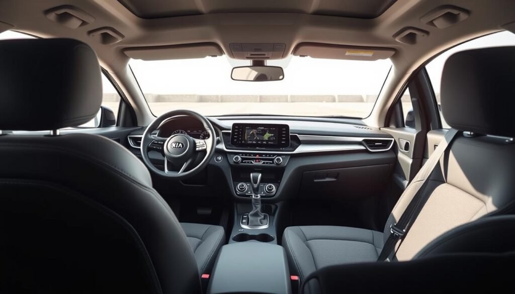 kia niro interior space